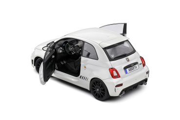 Fiat F595 Abarth Ghiaccio 2022 white 1:18 Modelcar Solido 421186368
