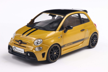 Fiat F595 Abarth Rosso works yellow 1:18 Modelcar Solido 421186470