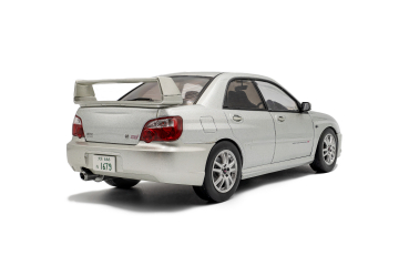 Subaru Impreza WRX STI silber 1:18 Modellauto Solido 421186542