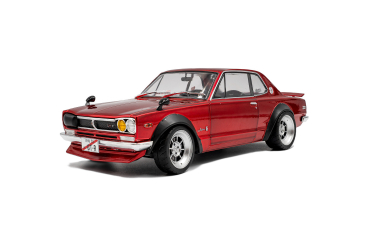 Nissan Skyline (C10) Hakosuka red 1:18 Solido 421186483 Modelcar