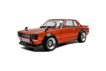 Nissan Skyline (C10) Hakosuka orange metallisch 1970 1:18 Solido 421186528 Modellauto