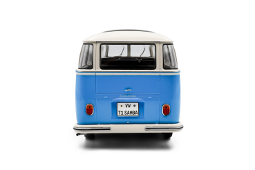 Volkswagen T1 Samba 1962 Blue/White 1:18 Solido 421186462 Modelcar