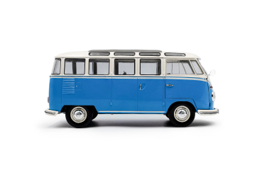Volkswagen T1 Samba 1962 Blue/White 1:18 Solido 421186462 Modelcar