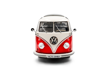 Volkswagen T1 Samba 1962 rot/weiß 1:18 Solido 421186463 Modellauto