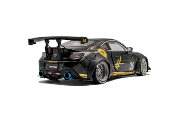 Toyota GR86 LBWK body kit schwarz/gold 1:18 Solido 421186554 Modellauto