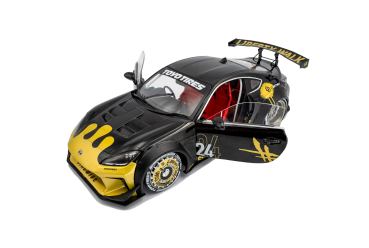 Toyota GR86 LBWK body kit schwarz/gold 1:18 Solido 421186554 Modellauto