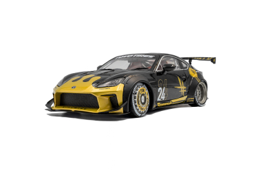 Toyota GR86 LBWK body kit schwarz/gold 1:18 Solido 421186554 Modellauto