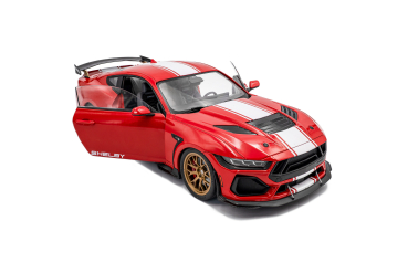 Shelby Mustang Super Snake race rot 1:18 Modellauto Solido 421186537