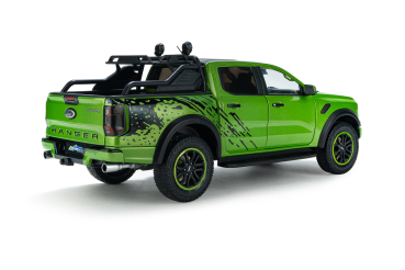 Preview: Ford Ranger Raptor grün metallisch 1:18 Solido 421186592 Modellauto