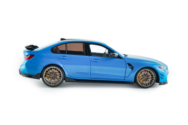 BMW M3 (G80) Performance Parts Daytona blau 2024 1:18 Solido Modellauto 421186606