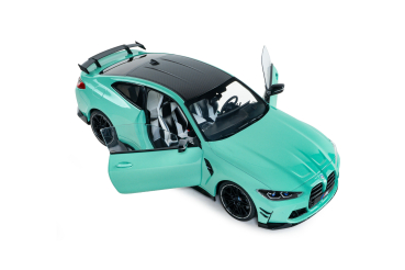 BMW M4 Streetfighters türkis 2025 1:18 Solido Modellauto 421186560