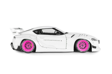 Toyota GR Supra LWB weiß/pink 2025 1:18 Solido 421186588 Modellauto