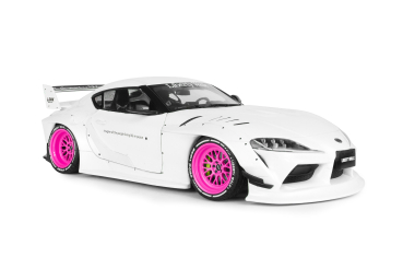 Toyota GR Supra LWB weiß/pink 2025 1:18 Solido 421186588 Modellauto