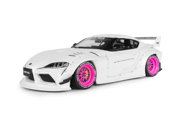 Toyota GR Supra LWB weiß/pink 2025 1:18 Solido 421186588 Modellauto