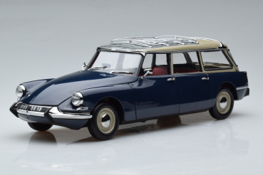 Norev 181770 Citroën DS 19 Break 1967 Orient Blau 1:18 Modellauto