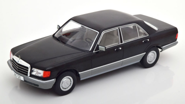 MCG Mercedes-Benz 280SE W126 S-Klasse 1979 schwarz 1:18 Modellauto 18184