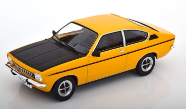 MCG Opel Kadett C Coupe SR gelb-schwarz 1:18 modelcar 18191