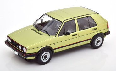 MCG VW Golf II GTI 1984 MKII MK2 5-Türer hellgrün metallic 1:18 Modellauto 18203