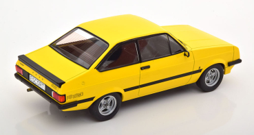 MCG Opel Ford Escort MKII RS 2000 1976 gelb 1:18 Modellauto 18247