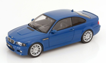 Norev 183001 BMW M3 E46 2000 blau 1:18 limitiert 1/1000 Modellauto