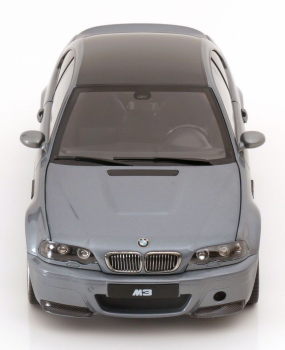 Norev 183016 BMW M3 CSL E46 2003 grau metallic 1:18 limitiert 1/1000 Modellauto