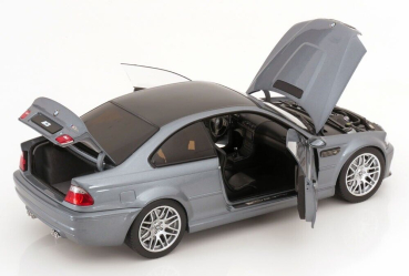 Norev 183016 BMW M3 CSL E46 2003 grau metallic 1:18 limitiert 1/1000 Modellauto
