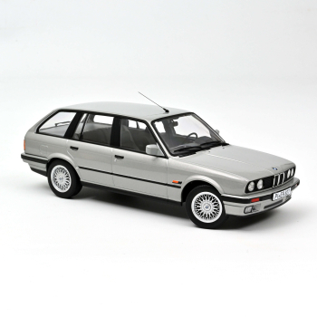 Norev 183216 BMW E30 325i Touring 1991 silber 1:18 Modellauto