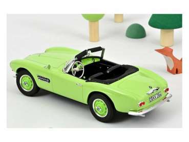 Norev 183233 BMW 507 Cabriolet 1957 hell grün 1:18 limitiert 1/200 Modellauto