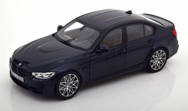 Norev 183236 BMW M3 F80 Competition 2017 blau metallic 1:18 Modellauto