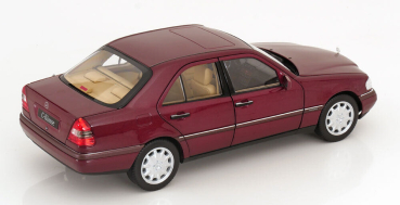 Norev 183370 Mercedes C-Class W202 Limousine 1993 red metallic 1:18 limited 1/750 modelcar