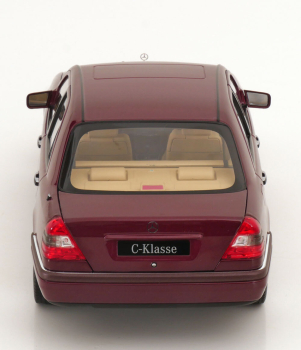 Norev 183370 Mercedes C-Class W202 Limousine 1993 red metallic 1:18 limited 1/750 modelcar