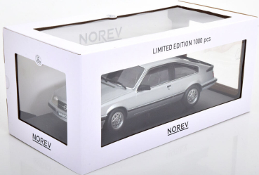Norev 183640 Opel Monza 3.0i 1985 silber 1:18 limitiert 1/1000 Modellauto