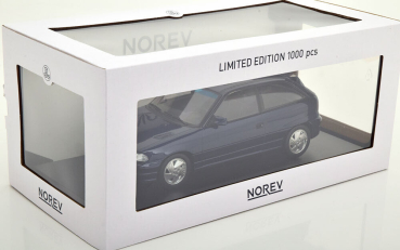 Norev 183670 Opel Astra F GSI 1992 blau 1:18 Modellauto limitiert 1/1000