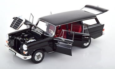 Norev 183708 Mercedes 200 Universal W110 B II 1964 schwarz 1:18 limitiert 1/500 Modellauto