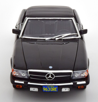 Norev 183724 Mercedes-Benz 450SL 1979 US-Version R107 schwarz 1:18 Modellauto limitiert 1/1000 American Gigolo
