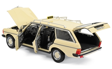 Norev 183731 Mercedes 200 T S123 Kombi 1982 Taxi beige W123 1:18 Modellauto