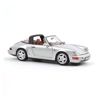 Norev 187342 Porsche 911 964 Carrera 4 Targa 1991 silber metallic 1:18 Modellauto