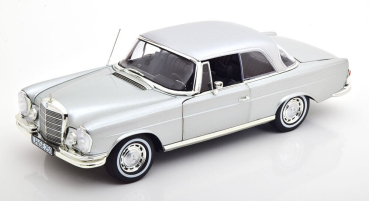 Norev 183765 Mercedes 280SE 1969 silver metallic W111 280 SE Coupe 1:18 limitiert Modellauto