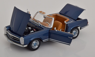 Norev 183767 Mercedes 230SL 1963 blau W113 20 SL 1:18 limitiert 1/1000 Pagode Modellauto