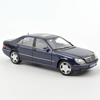 Norev 183817 Mercedes-Benz S55 AMG 2000 blau metallic 1:18 Modellauto