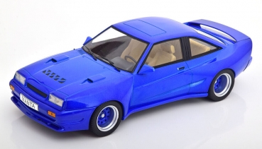 MCG Opel Opel Manta B mattig 1991 blue 1:18 Modellauto 18382