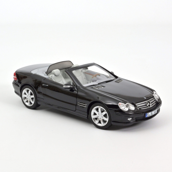 Norev 183840 Mercedes-Benz SL 500 2003 Schwarz 1:18 Modellauto