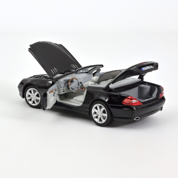 Norev 183840 Mercedes-Benz SL 500 2003 Schwarz 1:18 Modellauto