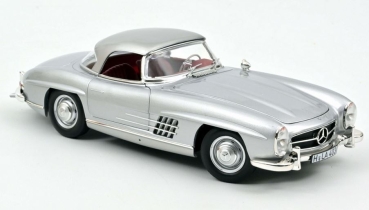 Norev 183890 Mercedes-Benz 300 SL Roadster 300SL 1957 silber  1:18 Modellauto