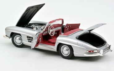 Norev 183890 Mercedes-Benz 300 SL Roadster 300SL 1957 silber  1:18 Modellauto