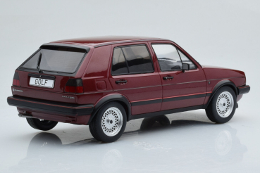 MCG VW Golf II GTI 1984 dunkelrot metallic 1:18 Modellauto 18391