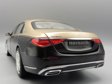Norev 183917 Mercedes-Maybach S680 4Matic 1:18 gold-black metallic 2021modelcar