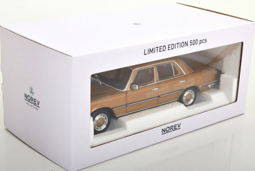 Norev 183970 Mercedes-Benz 350 SE W116 1973 gold metallic 1:18 limited 1/500 modelcar