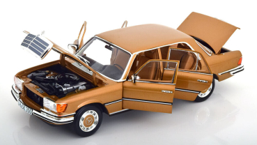 Norev 183970 Mercedes-Benz 350 SE W116 1973 gold metallic 1:18 limited 1/500 modelcar