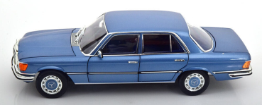 Norev 183971 Mercedes-Benz 350 SE W116 1973 hellblau metallic 1:18 limitiert 1/500 Modellauto